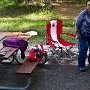 <p align=left>Et oui, on peut faire un feu, yé! Ça fait plus camping.